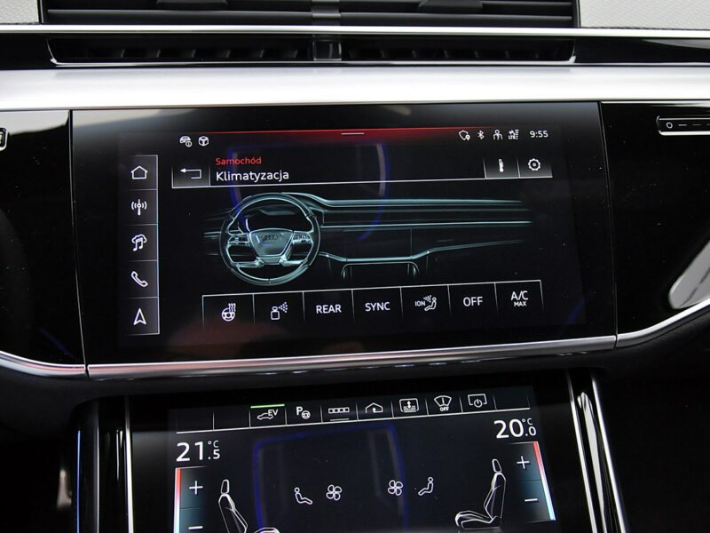 Audi A8 60TFSIe Quattro LONG DigitalLed B&O Kamery360 OśSkrętna TempomatACC TV D5 (2017-)