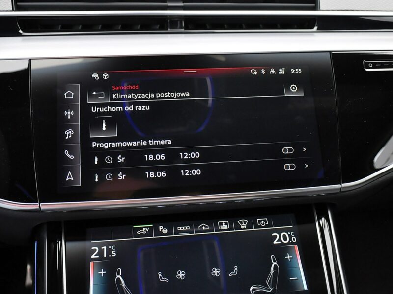 Audi A8 60TFSIe Quattro LONG DigitalLed B&O Kamery360 OśSkrętna TempomatACC TV D5 (2017-)