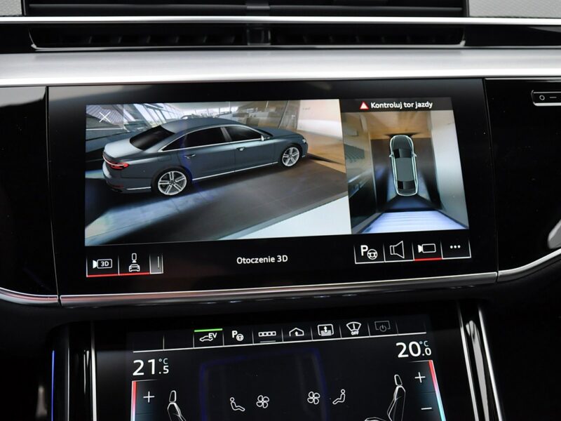 Audi A8 60TFSIe Quattro LONG DigitalLed B&O Kamery360 OśSkrętna TempomatACC TV D5 (2017-)