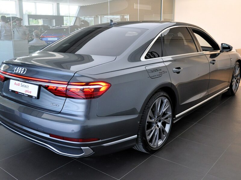 Audi A8 60TFSIe Quattro LONG DigitalLed B&O Kamery360 OśSkrętna TempomatACC TV D5 (2017-)
