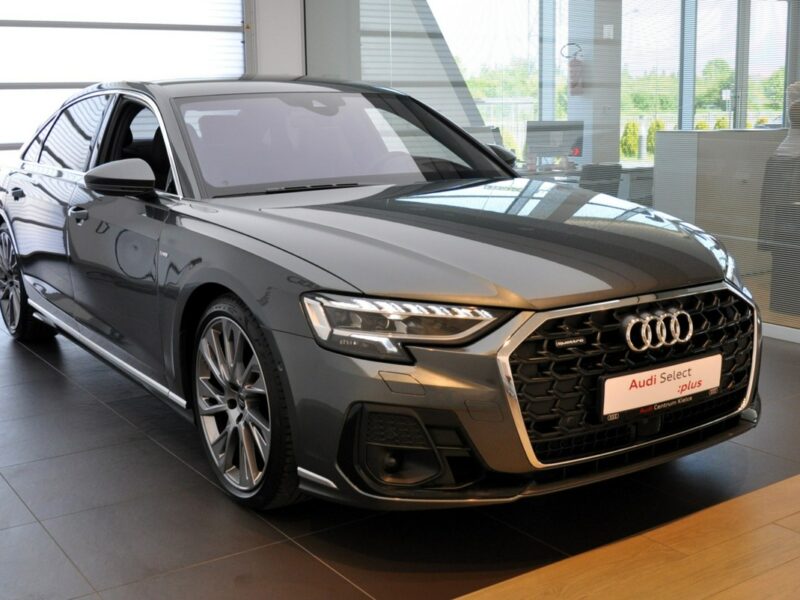Audi A8 60TFSIe Quattro LONG DigitalLed B&O Kamery360 OśSkrętna TempomatACC TV D5 (2017-)