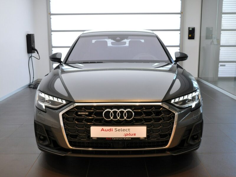 Audi A8 60TFSIe Quattro LONG DigitalLed B&O Kamery360 OśSkrętna TempomatACC TV D5 (2017-)