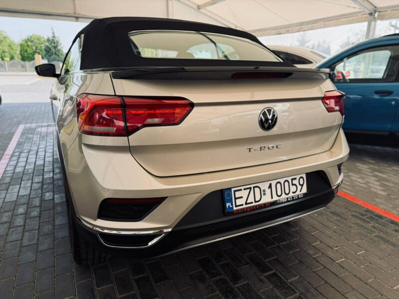 Volkswagen T-Roc CABRIO* 1.0 Benzyna* 110 KM* 6 Biegów* Zarejestrowany*
