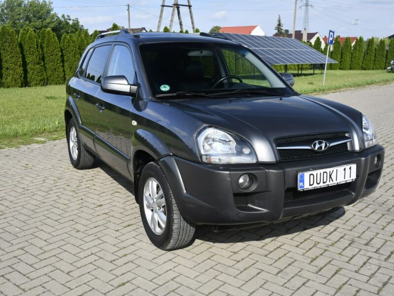 Hyundai Tucson 2,0Benz Dudki11 Skóry.Hak.Parktronic.Tempomat. I (2004-2010)