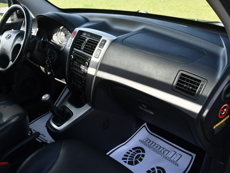 Hyundai Tucson 2,0Benz Dudki11 Skóry.Hak.Parktronic.Tempomat. I (2004-2010)
