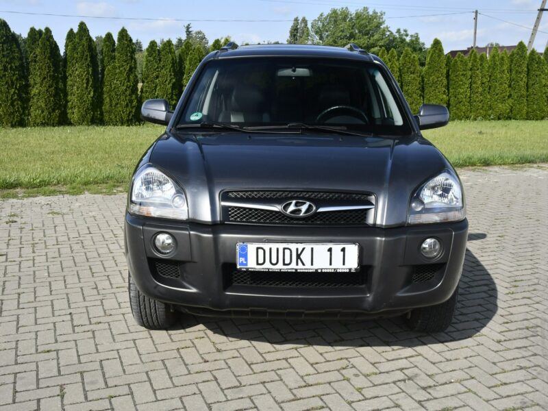 Hyundai Tucson 2,0Benz Dudki11 Skóry.Hak.Parktronic.Tempomat. I (2004-2010)