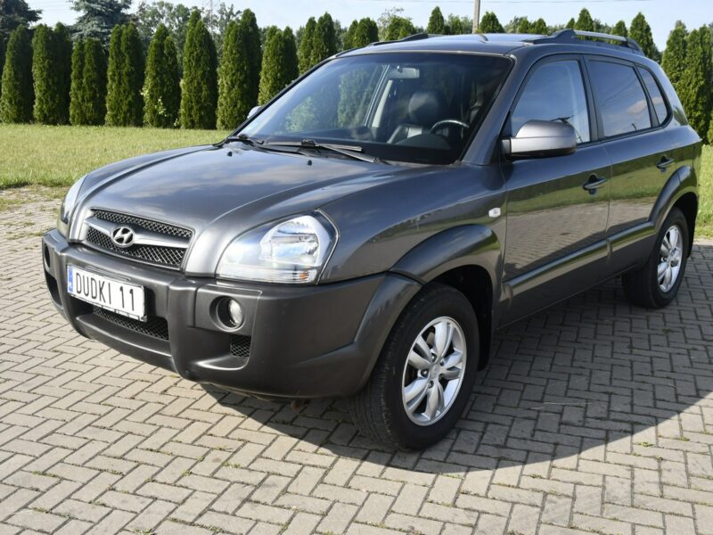 Hyundai Tucson 2,0Benz Dudki11 Skóry.Hak.Parktronic.Tempomat. I (2004-2010)