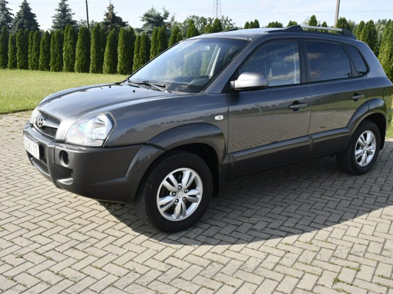 Hyundai Tucson 2,0Benz Dudki11 Skóry.Hak.Parktronic.Tempomat. I (2004-2010)