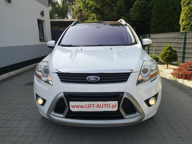 Ford Kuga 2.0 TDCI 163KM Klimatr 4 x 4 Nawi Tempomat Panorama ALU Kamera Serwis I (2008-2012)