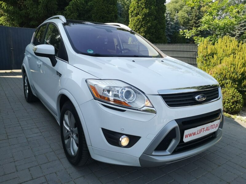 Ford Kuga 2.0 TDCI 163KM Klimatr 4 x 4 Nawi Tempomat Panorama ALU Kamera Serwis I (2008-2012)