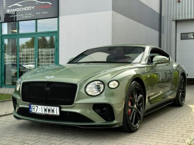 Bentley Continental GT Alpine Green. Gwarancja do 07.2027. Pakiet dokładek karbonowych.