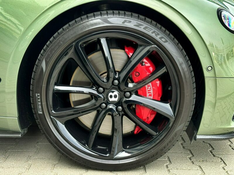 Bentley Continental GT Alpine Green. Gwarancja do 07.2027. Pakiet dokładek karbonowych.