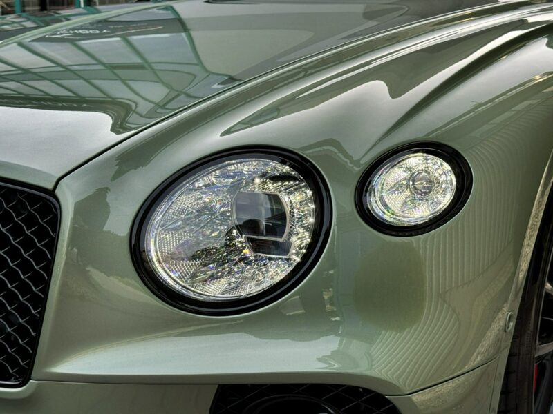 Bentley Continental GT Alpine Green. Gwarancja do 07.2027. Pakiet dokładek karbonowych.