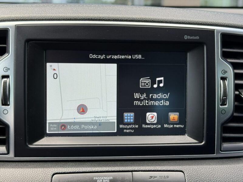 Kia Sportage 1.6GDi 132KM M+SMART Od Dealera Salon Polska 1wł. Kam. cofania Android IV (2016-2021)