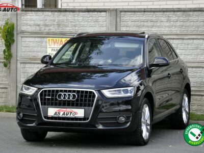 Audi Q3 2,0TDi 177KM Quattro/Skóra/LED/Xenon/PDC/Panorama/Serwis/LaneAssist I (2011-2018)