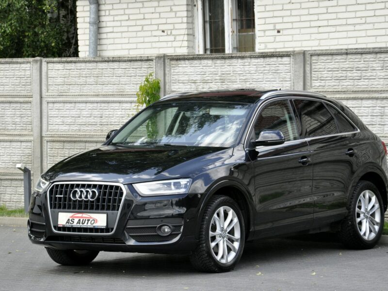 Audi Q3 2,0TDi 177KM Quattro/Skóra/LED/Xenon/PDC/Panorama/Serwis/LaneAssist I (2011-2018)