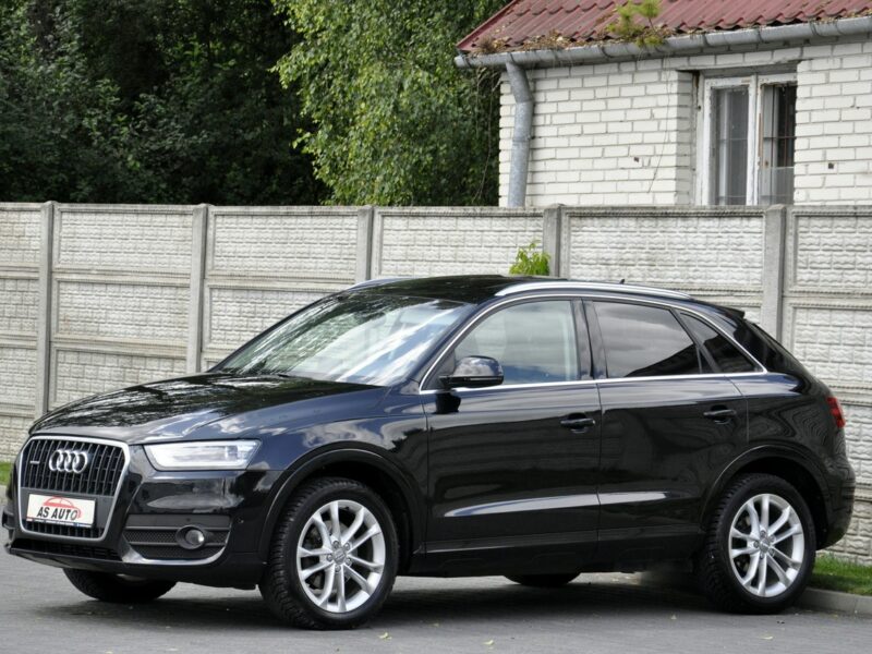 Audi Q3 2,0TDi 177KM Quattro/Skóra/LED/Xenon/PDC/Panorama/Serwis/LaneAssist I (2011-2018)