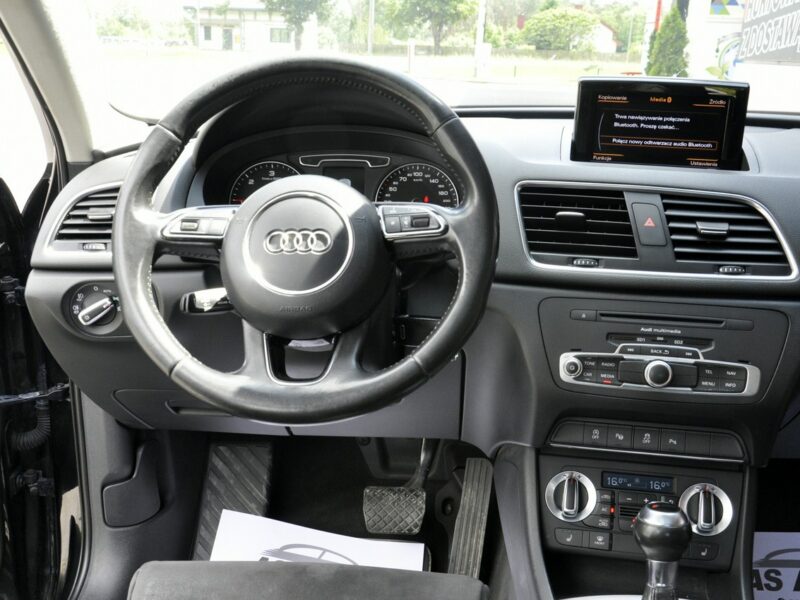 Audi Q3 2,0TDi 177KM Quattro/Skóra/LED/Xenon/PDC/Panorama/Serwis/LaneAssist I (2011-2018)