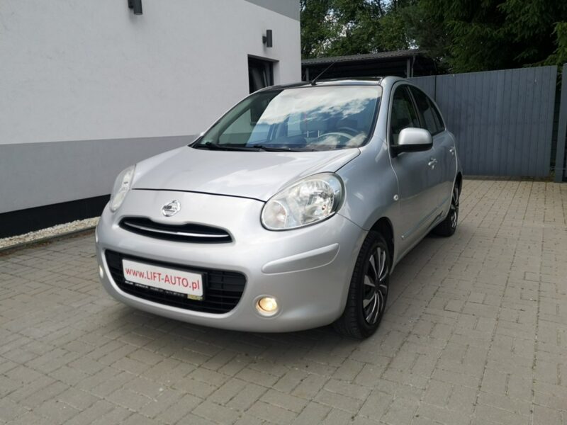 Nissan Micra 1,2 16v 80 KM Klimatr Panorama Navi Salon Fak 23% Gwarancja K13 (2010-2016)