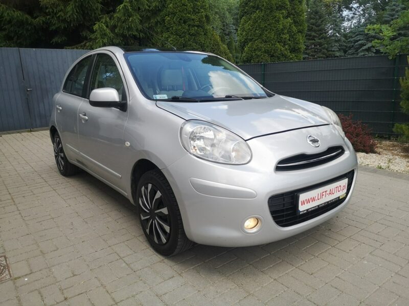 Nissan Micra 1,2 16v 80 KM Klimatr Panorama Navi Salon Fak 23% Gwarancja K13 (2010-2016)