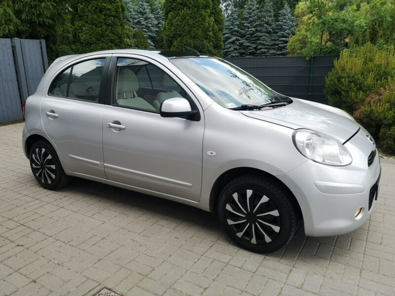 Nissan Micra 1,2 16v 80 KM Klimatr Panorama Navi Salon Fak 23% Gwarancja K13 (2010-2016)