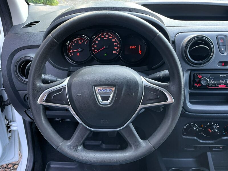 Dacia Dokker 1 Właściciel, Polski Salon, Bezwypadkowa, Klimatyzacja, 6 Biegów, USB