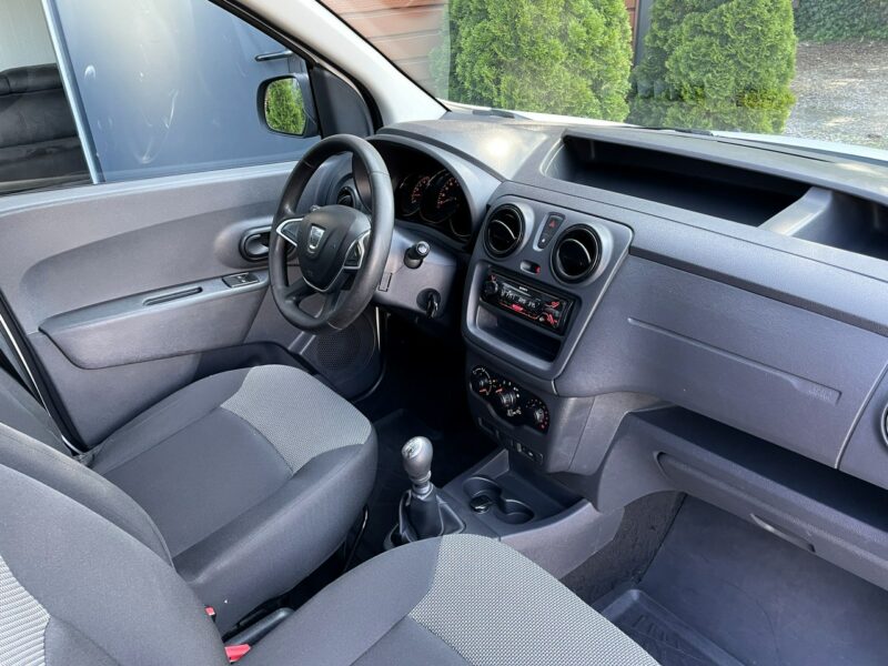Dacia Dokker 1 Właściciel, Polski Salon, Bezwypadkowa, Klimatyzacja, 6 Biegów, USB