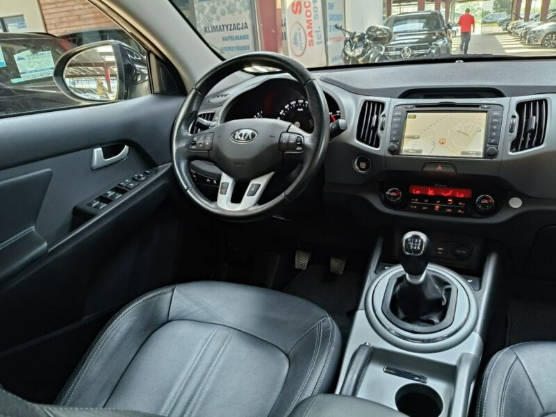 Kia Sportage 1.6 135KM Kamera,Navi, Panorama, Skóra,HandsFree,GrzaneFotele III (2010-2015)