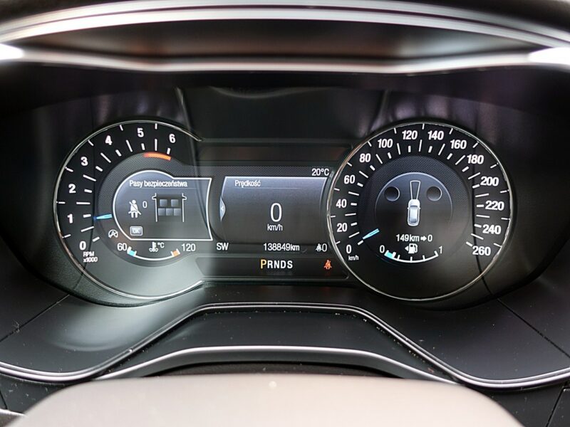 Ford Mondeo TITANIUM+Automat+Led+ACC Serwisowany GWARANCJA 1wł Kraj Bezwypad F23% Mk5 (2014-)