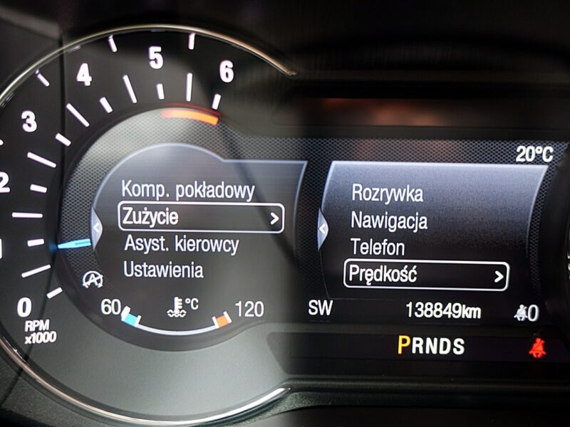 Ford Mondeo TITANIUM+Automat+Led+ACC Serwisowany GWARANCJA 1wł Kraj Bezwypad F23% Mk5 (2014-)