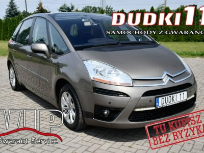Citroen C4 Picasso 1,8Benz. Manual,Klimatronic 2 str.Parktronic.Alufelgi.Hak.kredyt.OKAZ I (2006-2013)