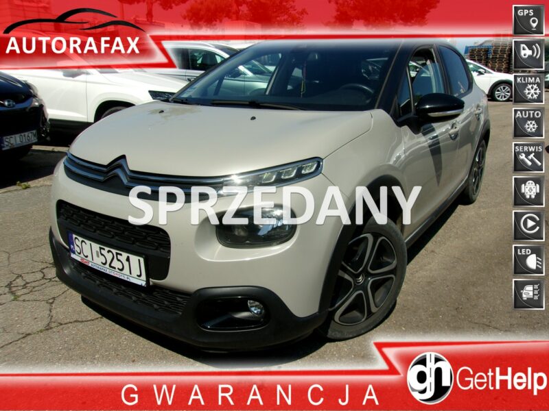 Citroen C3 S&S Shine Packs Navigacja Klimatronic Parktronic III (2016-)