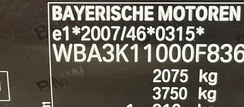 BMW 318 2.0 Diesel Moc 150KM F30/F31 (2012-)