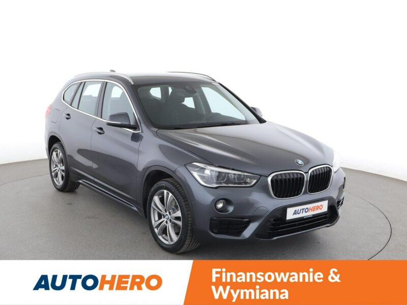 BMW X1 2.0d Automat xDrive Sport Line Klimatronik Tempomat Navi Grzane Fotele II (F48) (2015-)