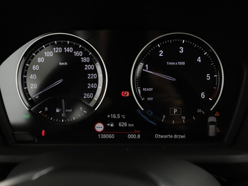 BMW X1 2.0d Automat xDrive Sport Line Klimatronik Tempomat Navi Grzane Fotele II (F48) (2015-)