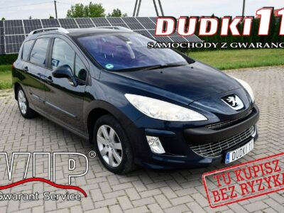 Peugeot 308 SW 1,6benz DUDKI11 Panorama Dach.Klimatr 2 str.Tempomat.Hak.Navi I (2007-2011)
