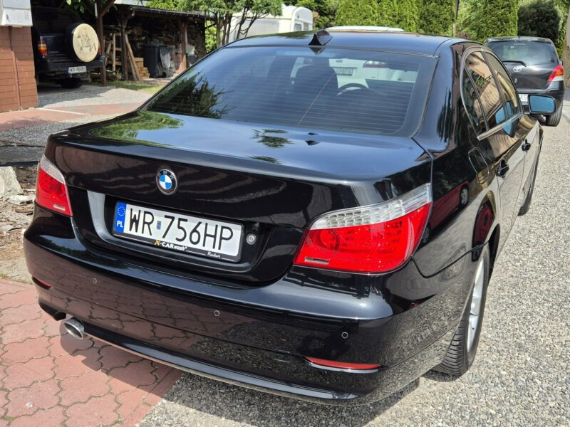 BMW 520 BMW 520D 177KM 2009R, 1 Właściciel Tylko 172tyś km, Stan Wzorowy E60 (2003-2010)