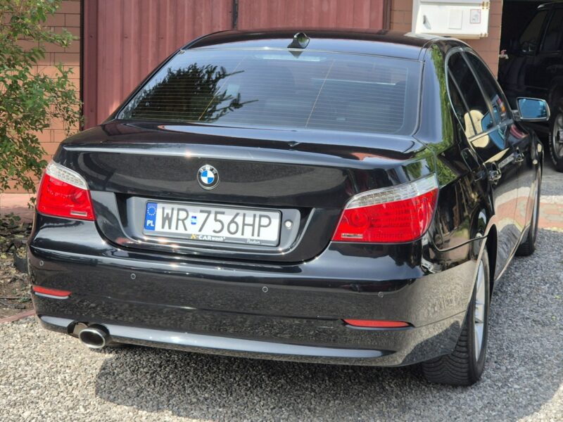 BMW 520 BMW 520D 177KM 2009R, 1 Właściciel Tylko 172tyś km, Stan Wzorowy E60 (2003-2010)