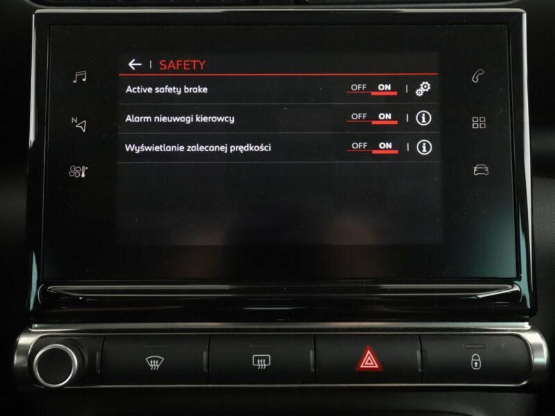 Citroen C3 Aircross Navi Kamera cofania Klimatyzacja Bluetooth