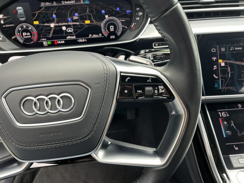 Audi A8 Quattro, LED, Virtual, Asystenci, Dociągi, Ambiente, Kamera,Keyless GO D5 (2017-)