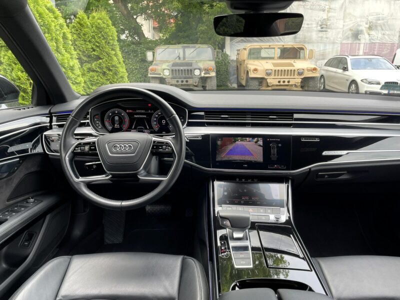 Audi A8 Quattro, LED, Virtual, Asystenci, Dociągi, Ambiente, Kamera,Keyless GO D5 (2017-)