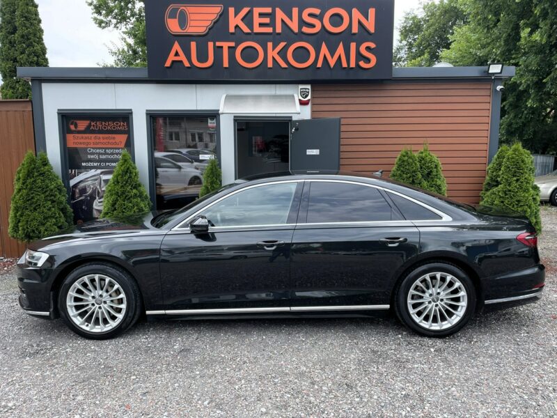Audi A8 Quattro, LED, Virtual, Asystenci, Dociągi, Ambiente, Kamera,Keyless GO D5 (2017-)