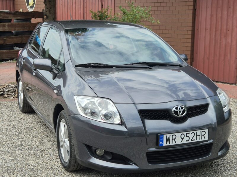 Toyota Auris 1.6B 126KM, Oryginał Lakier, 193tyś km, 2008r, Przepiękny I (2006-2012)