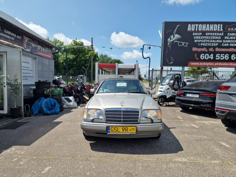 Mercedes E 320 A124 E320 3.2 Benzyna 220 KM, Skóra, Klimatyzacja, Alufelgi, CABRIO W124 (1984-1997)