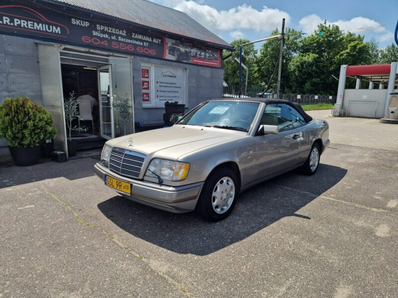Mercedes E 320 A124 E320 3.2 Benzyna 220 KM, Skóra, Klimatyzacja, Alufelgi, CABRIO W124 (1984-1997)