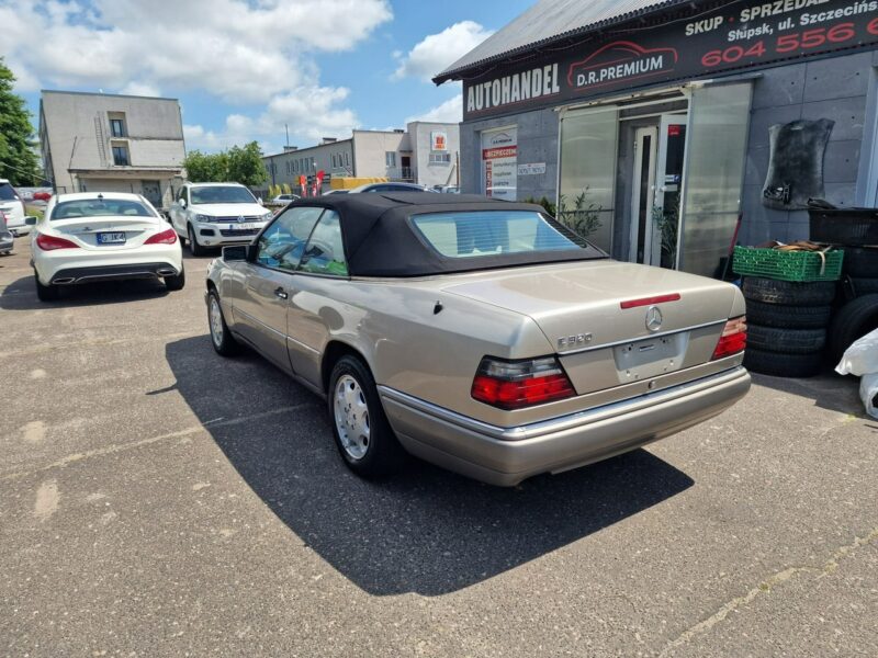 Mercedes E 320 A124 E320 3.2 Benzyna 220 KM, Skóra, Klimatyzacja, Alufelgi, CABRIO W124 (1984-1997)