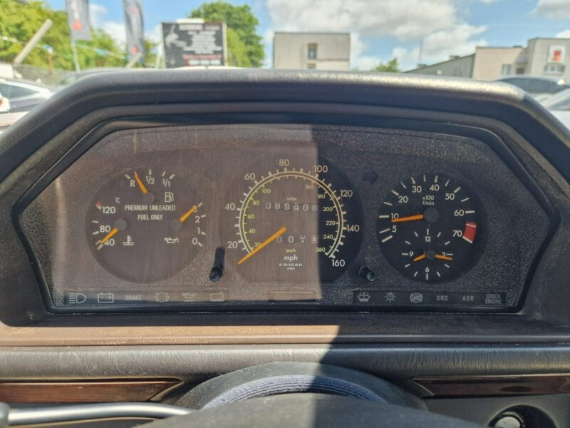 Mercedes E 320 A124 E320 3.2 Benzyna 220 KM, Skóra, Klimatyzacja, Alufelgi, CABRIO W124 (1984-1997)