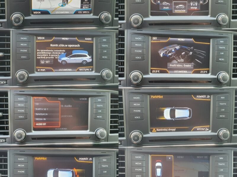 Seat Leon ST # 1.6 TDI # Navi # Climatronic # Skóra # Alkantara # Serwisowany !! III (2012-)