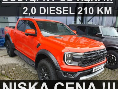 Ford Ranger Raptor Raptor 2,0 diesel 210KM Roleta elektr. Niska Cena Od ręki ! 2948zł