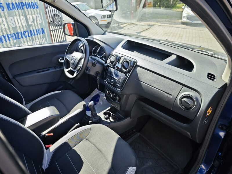 Dacia Dokker Stepway 1.6SCe 102KM 2019r. Salon PL 5-os Klima TEMPOMAT czujniki HAK